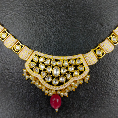 Gulba Kundan Necklace set