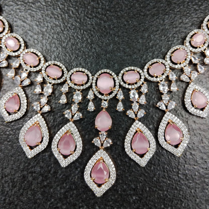 Amie Pink Necklace Set