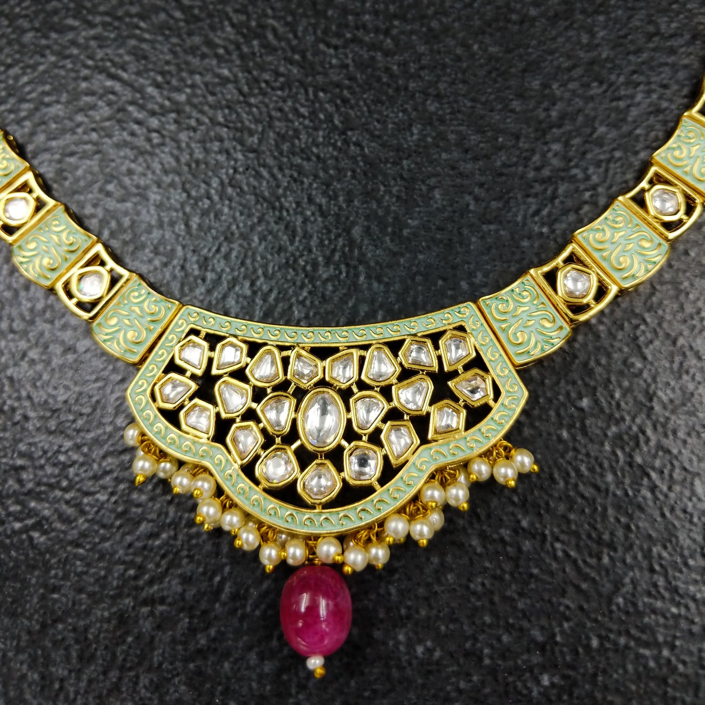 Harba Kundan Necklace Set