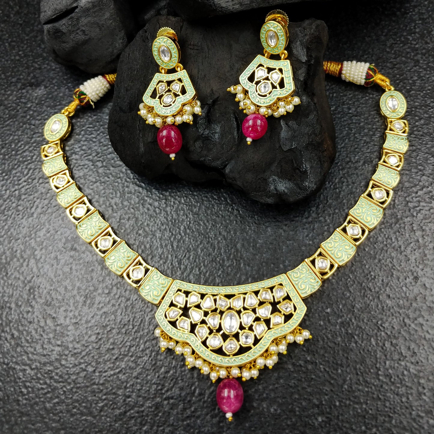 Harba Kundan Necklace Set