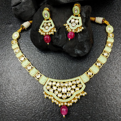 Harba Kundan Necklace Set
