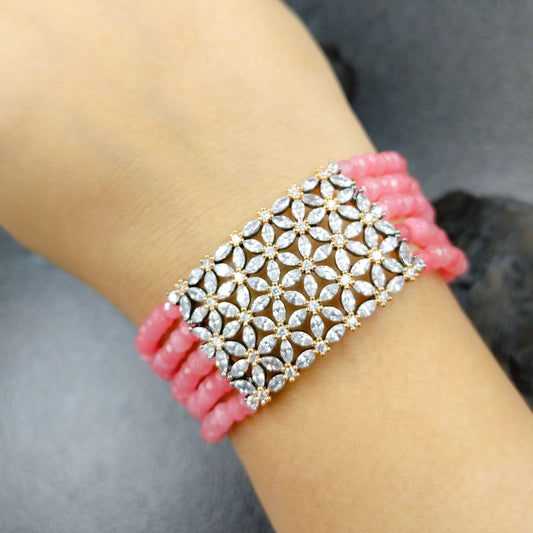 Peach Pinnacle Bracelet