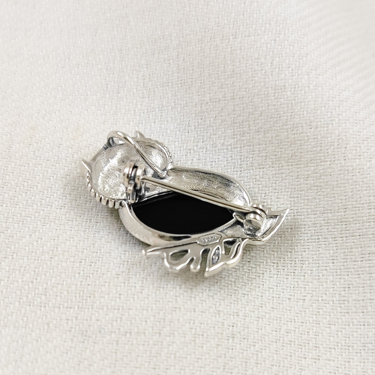 Marcasite Owl Brooch and Pendant