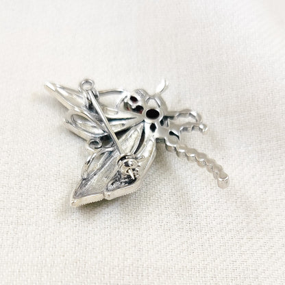Marcasite Dragonfly Brooch and Pendant