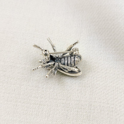 Marcasite Fly Brooch and Pendant