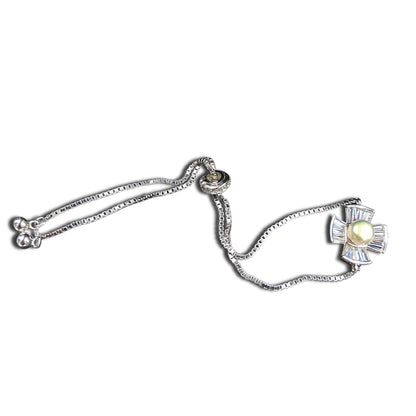 Pearl Flower Bracelet