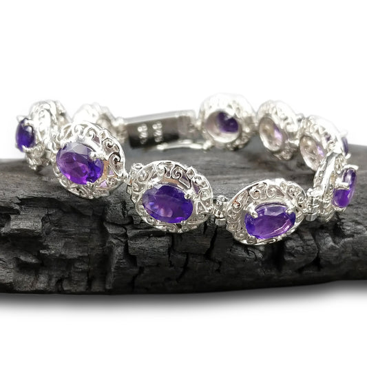 Purple Sparkle Bracelet