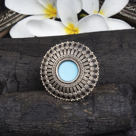 Shirisha Turquoise Full Ring