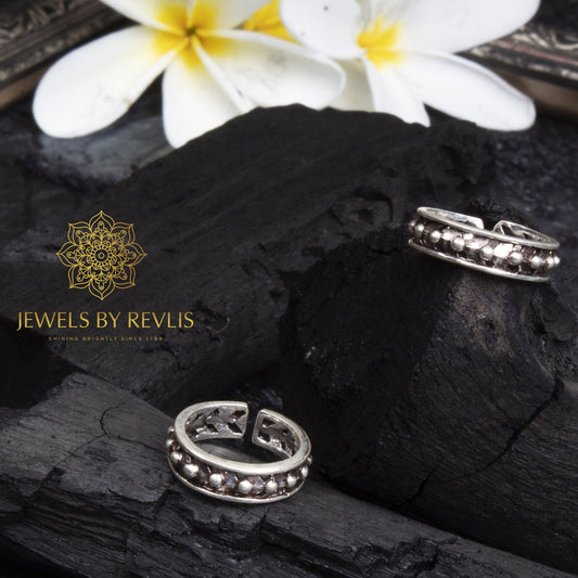 Jewels by Revlis Silver Toe Rings