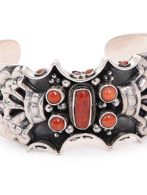 Shakuntalam Moonga Cuff Bracelet