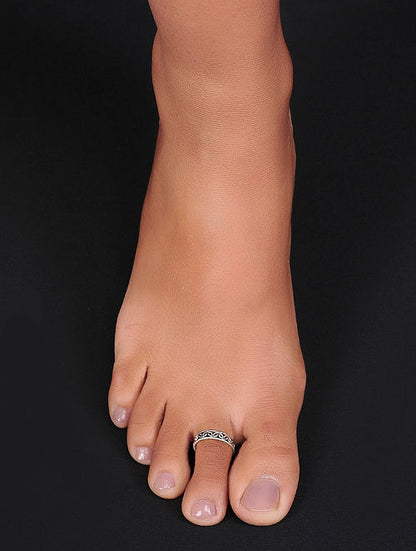 Sea Wave Toe Ring