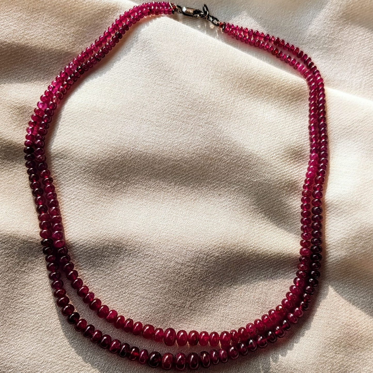 Natural Ruby Double Strings